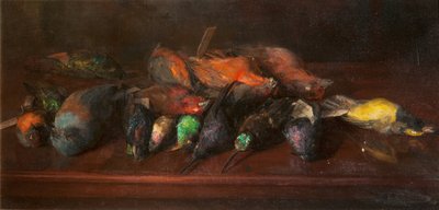 At the Taxidermist by C. M. Wood